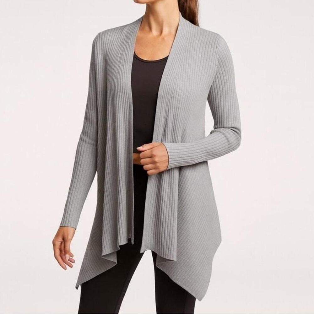 Athleta Women’s XS Solstice Wrap Cardigan Sweater Merino Wool Blend Knit